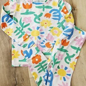 Old Navy Multicolor Floral Kids Pajama Set
